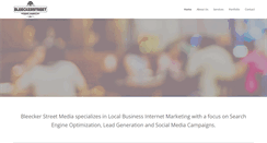 Desktop Screenshot of bleeckerstreetmedia.ca