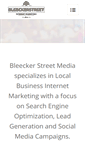 Mobile Screenshot of bleeckerstreetmedia.ca